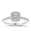 Thumbnail Image 1 of The Diamond Story 18ct White Gold 0.66ct Total Diamond Ring