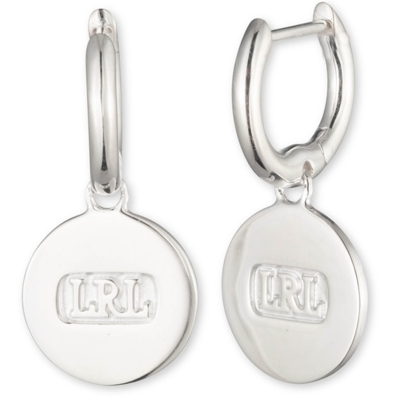 Women's Lauren Ralph Lauren 925 Sterling Silver Logo Drop Earrings