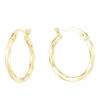 Thumbnail Image 0 of 9ct Yellow Gold 15mm Hoop Earrings