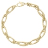 Thumbnail Image 0 of 9ct Yellow Gold 7.5 Inch Long Link Bracelet