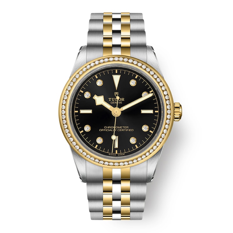 Main Image 1 of Tudor Black Bay 39 S & G 18ct Gold & Steel Bracelet Watch