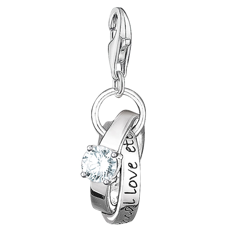 Thomas Sabo Charm Club Wedding Rings Charm