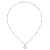Thumbnail Image 0 of Gucci Interlocking Sterling Silver Beaded Pendant Necklace