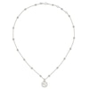 Thumbnail Image 1 of Gucci Interlocking Sterling Silver Beaded Pendant Necklace