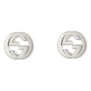 Thumbnail Image 0 of Gucci Interlocking Sterling Silver Interlocking Qxg' Motif Stud Earrings