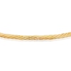 Thumbnail Image 1 of 9ct Yellow Gold Adjustable 7.5 Inch Twisted Bracelet