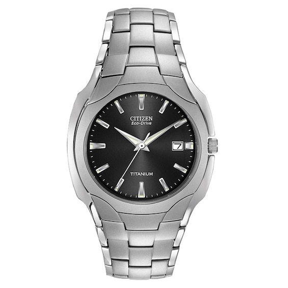Men's Citizen Eco-Drive Titanium Bracelet Watch