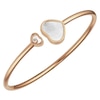 Thumbnail Image 1 of Chopard Happy Hearts 18ct Rose Gold Open Bangle Size M