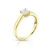 Thumbnail Image 2 of 18ct Yellow Gold 0.75ct Diamond Princess Cut Solitaire Ring