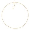 Thumbnail Image 1 of 9ct Yellow Gold 20 Inch Adjustable Dainty Spiga Chain