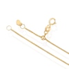 Thumbnail Image 1 of 9ct Yellow Gold 20 Inch Adjustable Dainty Spiga Chain