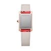 Thumbnail Image 2 of Baume & Mercier Hampton Ladies' Red Leather Strap Watch