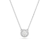 Thumbnail Image 0 of Swarovski Constella Rhodium Plated Halo Pendant Necklace