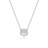 Thumbnail Image 3 of Swarovski Constella Rhodium Plated Halo Pendant Necklace