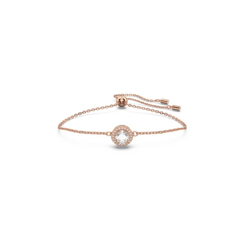 Swarovski Constella Rose Gold-Tone 7 Inch Bracelet