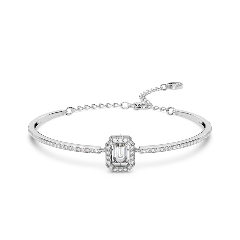 Swarovski Millenia Rhodium Plated Bangle