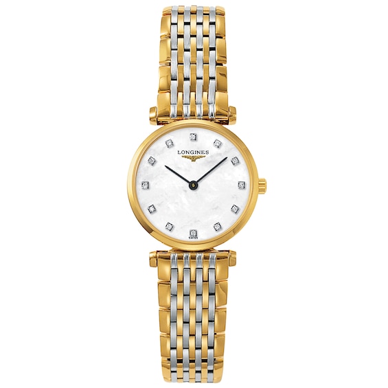 Longines La Grande Classique Ladies Diamond Two Colour Watch