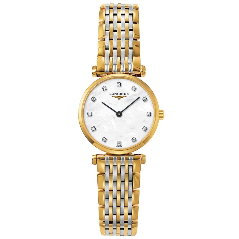 Longines La Grande Classique Ladies Diamond Two Colour Watch