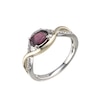 Thumbnail Image 0 of 9ct Gold Brazilian Garnet & Diamond Ring