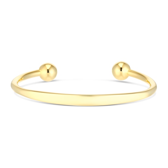 9ct Yellow Gold Torque Bracelet