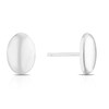 Thumbnail Image 0 of Sterling Silver Oval Stud Earrings