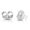 Thumbnail Image 1 of Sterling Silver Oval Stud Earrings