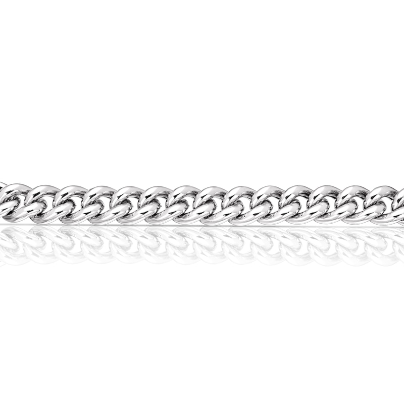 Sterling Silver 7 Inch Large Curb Chain Bracelet