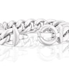 Thumbnail Image 2 of Sterling Silver 7 Inch Large Curb Chain Bracelet