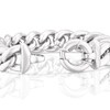 Thumbnail Image 2 of Sterling Silver 7 Inch Large Curb Chain Bracelet