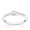 Thumbnail Image 1 of 9ct White Gold 0.25ct Diamond Total Solitaire Ring