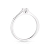Thumbnail Image 3 of 9ct White Gold 0.25ct Diamond Total Solitaire Ring