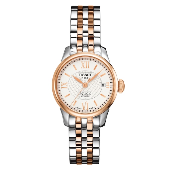 Tissot Ladies’ Le Locle Rose Gold Plated Bracelet Watch