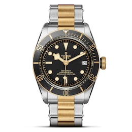 Tudor Black Bay S & G Men's 18ct Gold & Steel Bracelet Watch