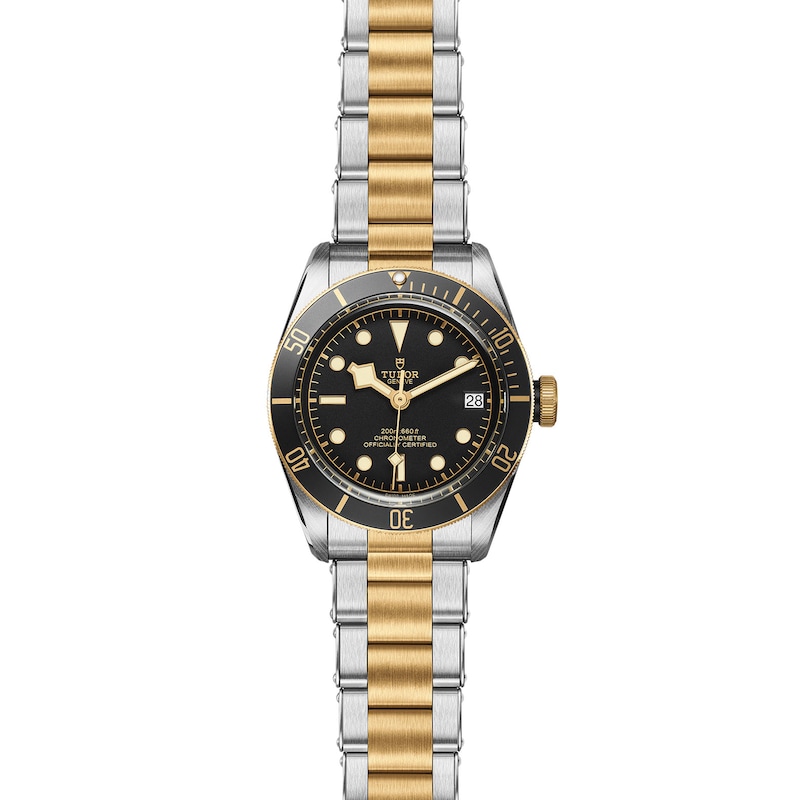 Tudor Black Bay S & G Men's 18ct Gold & Steel Bracelet Watch