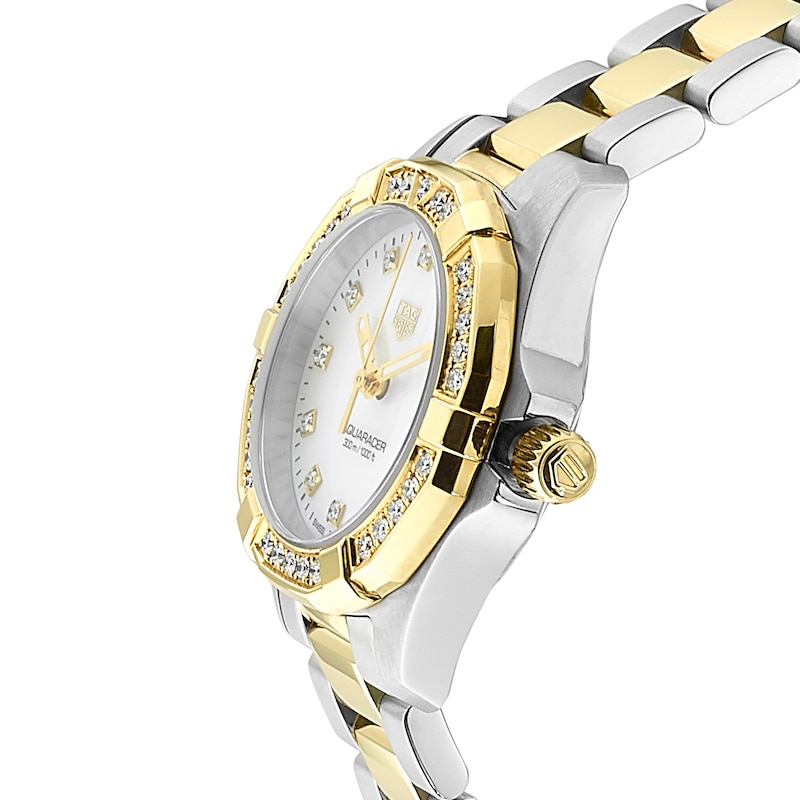 TAG Heuer Aquaracer Diamond 18ct Yellow Gold & Steel Watch