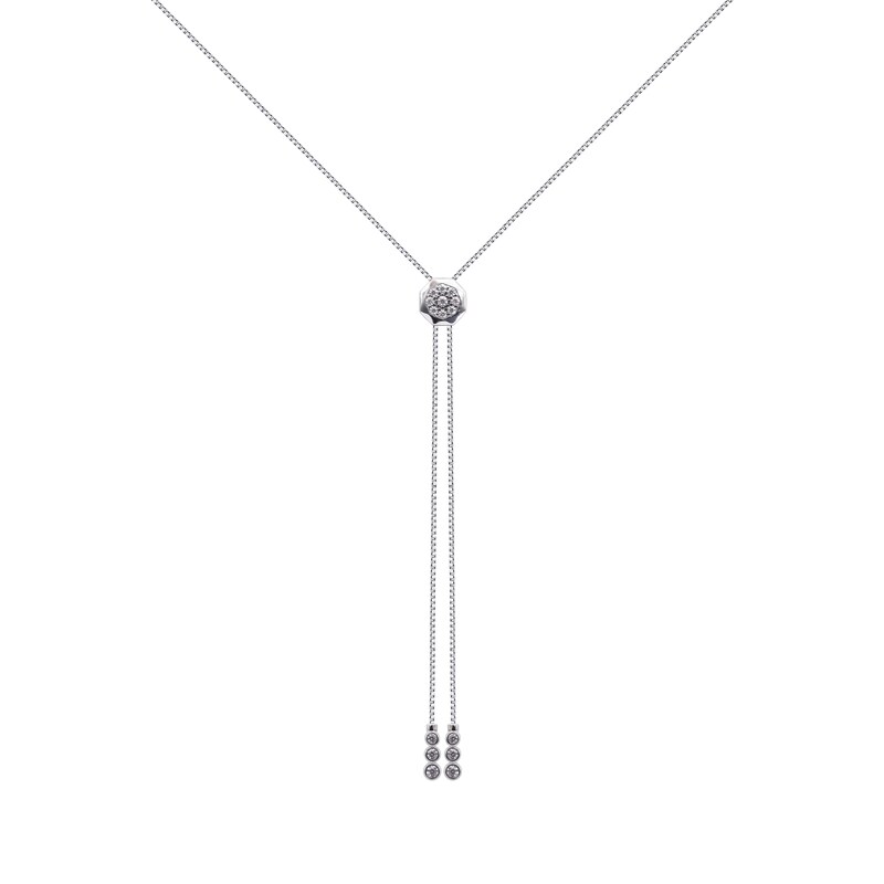 CARAT* LONDON Quentin Sterling Silver Necklace Ernest Jones