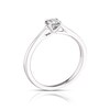 Thumbnail Image 2 of 9ct White Gold 0.18ct Diamond Illusion Set Solitaire Ring