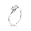 Thumbnail Image 2 of 9ct White Gold 0.50ct Diamond Total Trilogy Ring