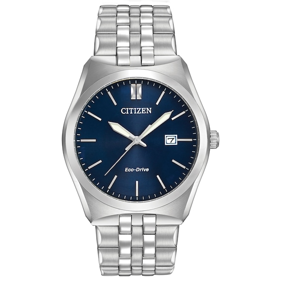 Citizen Men’s Eco Drive Corso Stainless Steel Watch