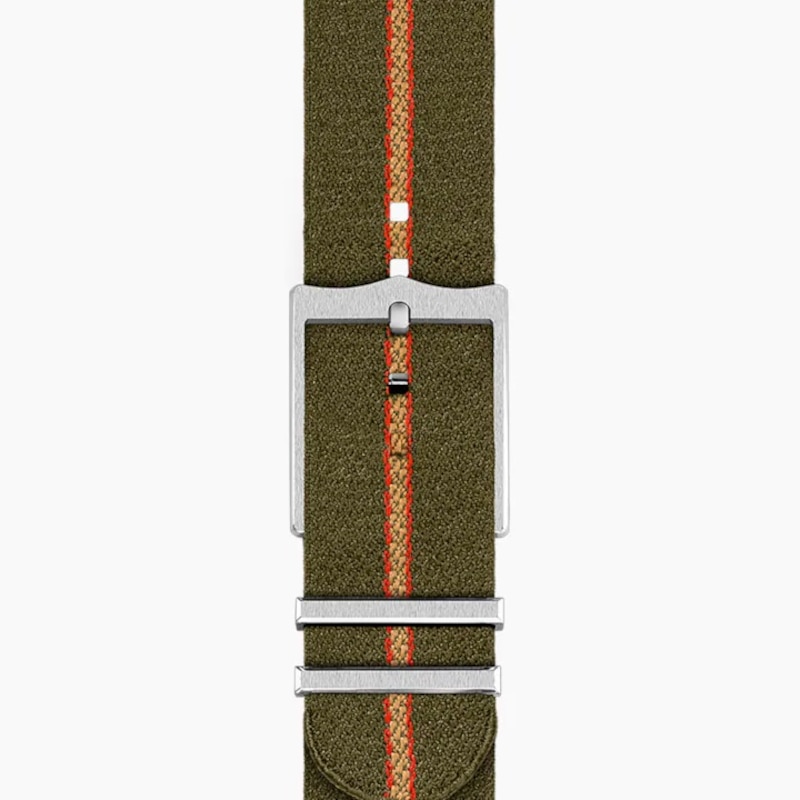 Tudor Ranger Green Fabric Strap Watch