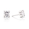 Thumbnail Image 0 of 9ct White Gold Small Cubic Zirconia Stud Earrings