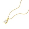 Thumbnail Image 1 of 9ct Yellow Gold Cubic Zirconia Round Cut Pendant