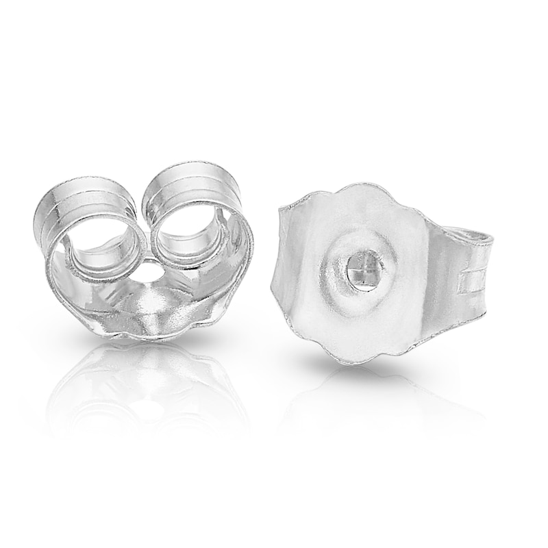 Sterling Silver & Cubic Zirconia Inside Out Hoop Earrings