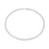 Thumbnail Image 1 of Sterling Silver Square 20Inch Curb Chain Necklace