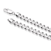 Thumbnail Image 2 of Sterling Silver Square 20Inch Curb Chain Necklace