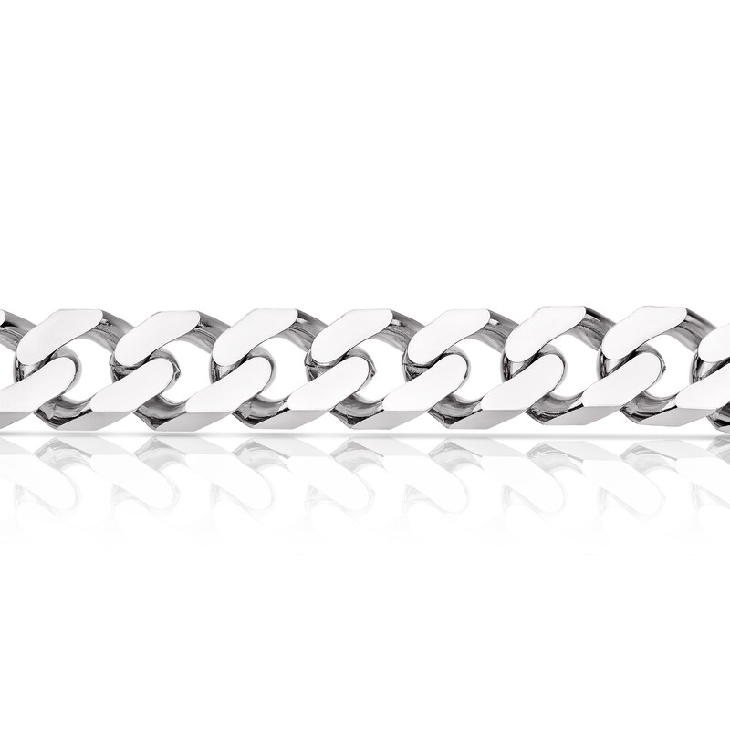 Sterling Silver 7 Inch Curb Chain Bracelet