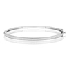 Thumbnail Image 0 of 9ct White Gold 0.50ct Total Diamond Pavé Bangle