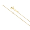 Thumbnail Image 3 of 9ct Yellow Gold 0.50ct Total Diamond Open Circle Pendant
