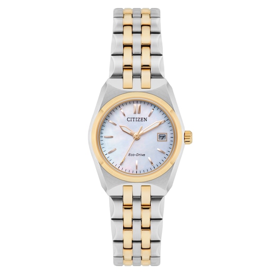 Citizen Corso Ladies’ Two Colour Mother Of Pearl Watch