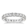Thumbnail Image 1 of Platinum 2ct Diamond Full Round Cut & Claw Set Eternity Ring